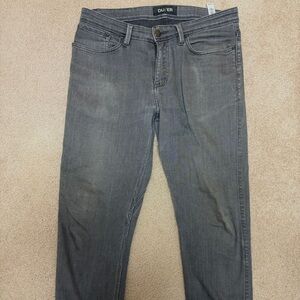 DUER Men's Classic Straight Gray Jeans